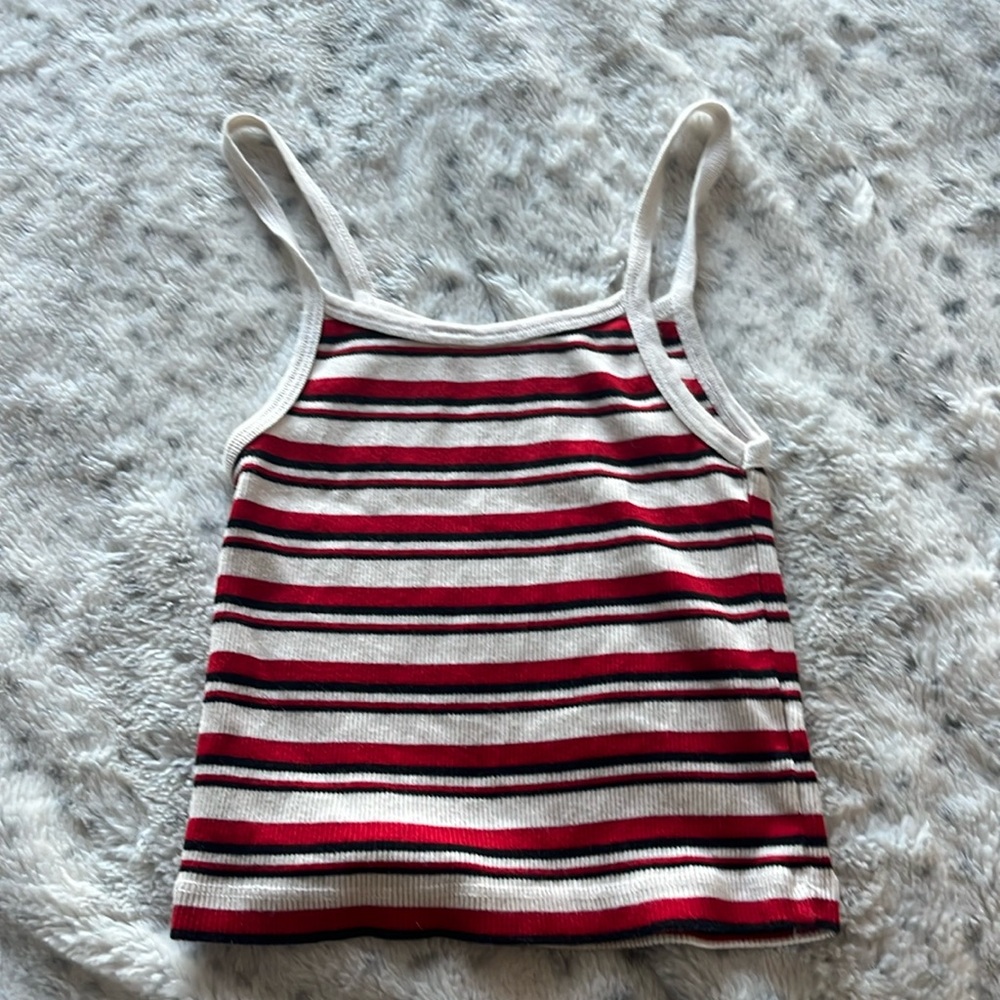 brandy melville striped tank top